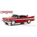 Greenlight 1 by 24 Scale Christine 1958 Plymouth Fury Evil Model Car; Black GRE84082